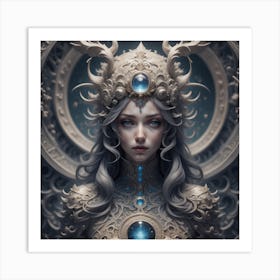 Ethereal Woman Art Print