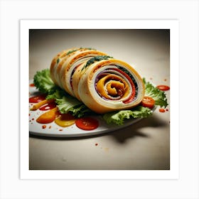 Roll Up Art Print