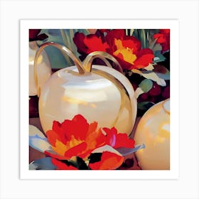 Golden Harvest Still Life Art Print