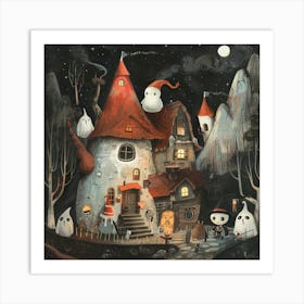 Ghosts In The House Art Print