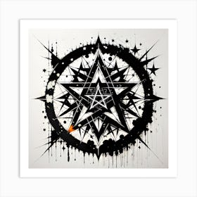 Pentagram Art Print