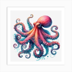 Octopus 2 Art Print