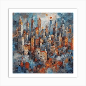 Cityscape Art Print