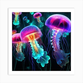 Jellyfish 10 Art Print