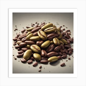 Coffee Beans 415 Art Print