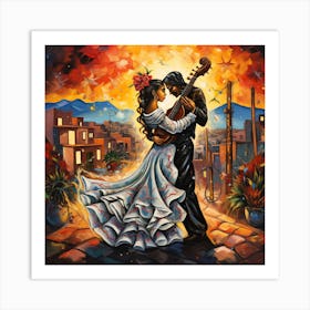 Mexican Dance Art Print