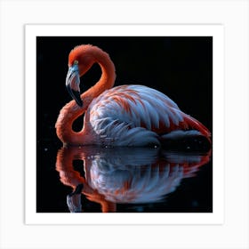 Flamingo Art Print