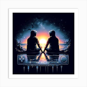 Twin Vista Art Print