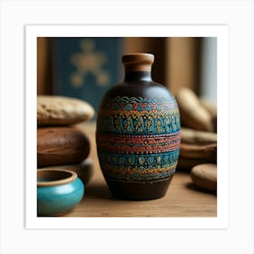 Hand Painted Jug Art Print