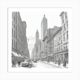 New York City 8 Art Print