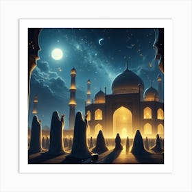 Taj Mahal Art Print