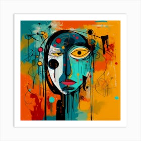 Abstract Painting 23 Art Print