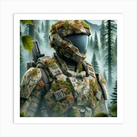 Tempest Rangers Environmental Camouflage Art Print