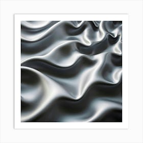 Silk Background 3 Art Print