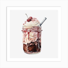 Ice Cream Sundae 13 Art Print