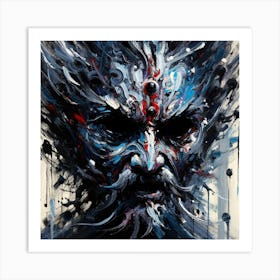 Demon Face Art Print