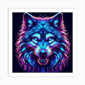 Wolf Art Art Print