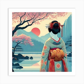 Geishaart121 Art Print