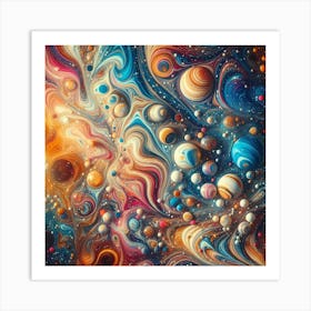 Abstract Painting 135 Art Print