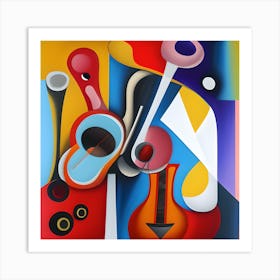'Musical Instruments' 1 Art Print