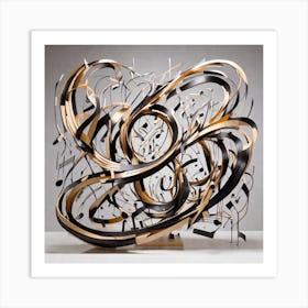 Music Notes Art Print