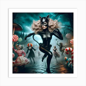 Catwoman 2 Art Print