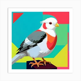 Bird popart 1 Art Print