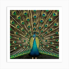 Peacock 4 Art Print