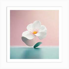Paper Flower Art Print