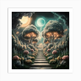 Fairy Garden 24 Art Print