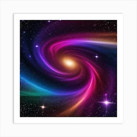 Spiral Galaxy 10 Art Print