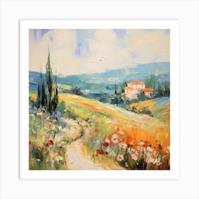 Dreamy Hills of Lombardy Art Print