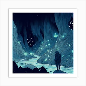 Lorian V S Glow Art Print