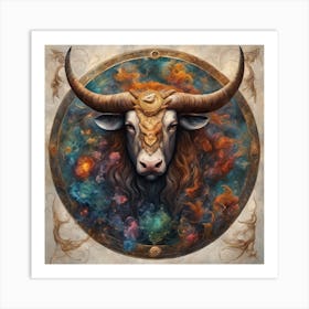 Taurus the Bull Art Print