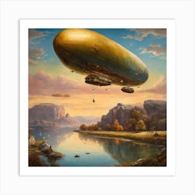 Zeppelin Art Print