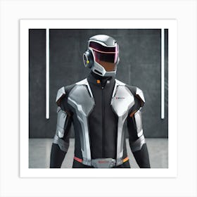 Futuristic Space Suit 5 Art Print