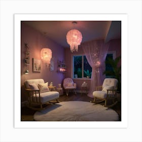 Girl'S Room Art Print