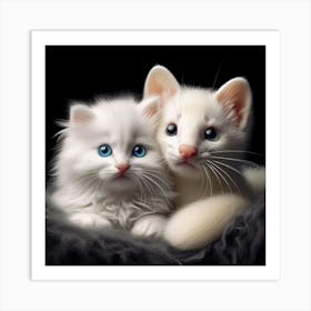 Cute Kittens 1 Art Print