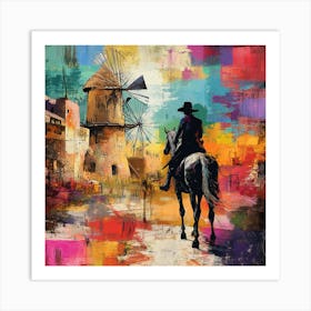 Windmill Art Print