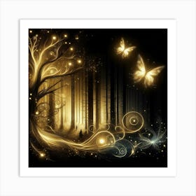 Fairy Forest 5 Art Print