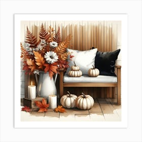 Autumn Decor Art Print