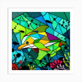 Dolphin2 1 Art Print