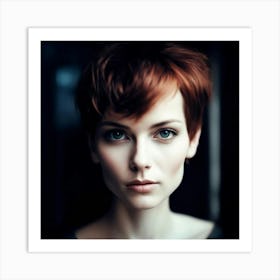 Portrait Of A Young Woman 10 Art Print