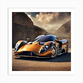 Aston Martin Supercar 2 Art Print