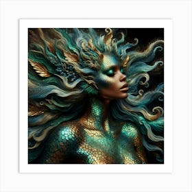 Mermaid 87 Art Print