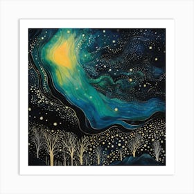 Starry Night 4 Art Print