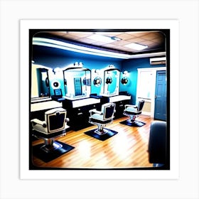 Barber Shop 1 Art Print