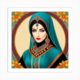 Exotic Beauty Artwork 221 Art Print