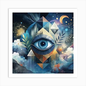 All Seeing Eye Art Print