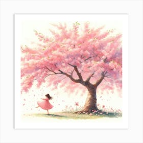 Cherry Blossom Tree 10 Art Print